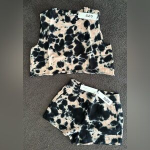 525 America Pink and Black Tie-Dye Shirt